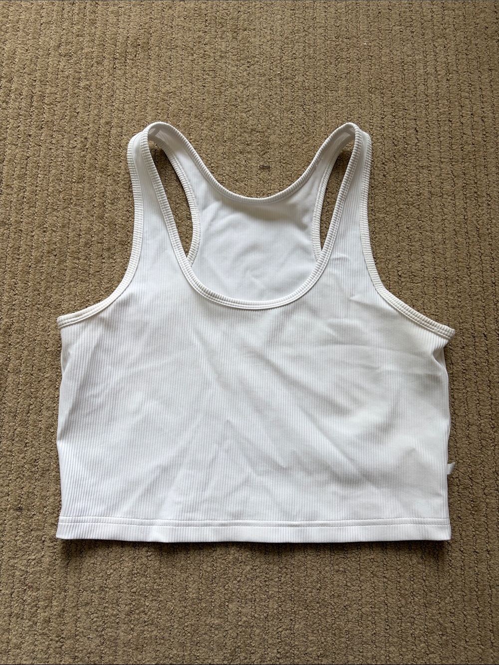 Lululemon Power Pivot Training Tank Top, L, White